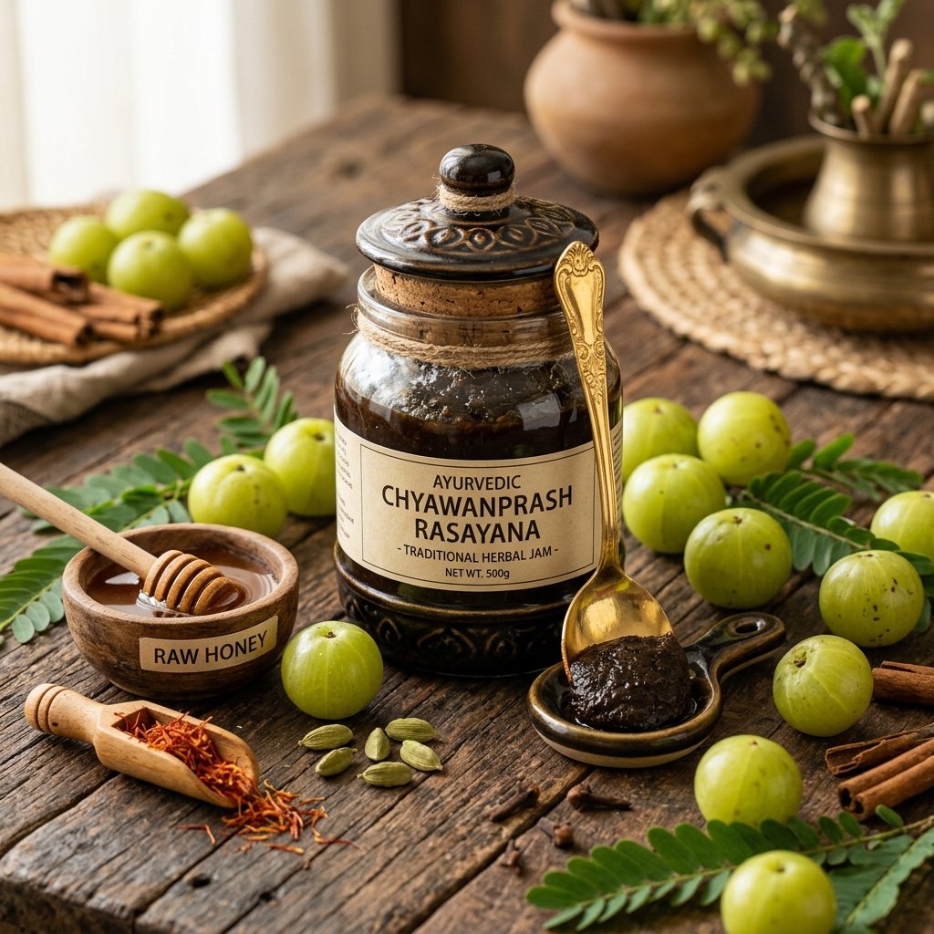 Chyawanprash Rasayana Traditional Herbal Jam
